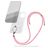 My Style Lanyard - Cordon de téléphone universel ajustable - Rose