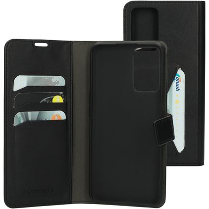 Mobiparts Classic Wallet OPPO A76 Étui Portefeuille - Noir
