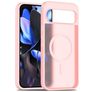 Mobigear Shockproof Google Pixel 10 Pro XL MagSafe Plastique rigide Coque arrière - Rose