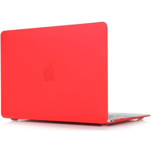 Mobigear Matte MacBook 12 pouces (2015-2017) Coque rigide pour MacBook - Rouge - Modèle A1534