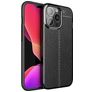 Mobigear Luxury Coque iPhone 14 Pro Max Coque arrière en TPU Souple - Noir