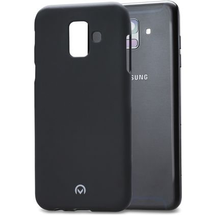 Mobilize Gelly Coque Samsung Galaxy A6 (2018) Coque arrière en TPU Souple - Matt Black