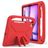 Mobigear AeroArmor Coque iPad Air 13 Pouces (2025) Coque de tablette pour enfants avec Poignée Enfants en EVA + Porte-crayon - Rouge