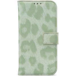 My Style Flex Wallet Housse Samsung Galaxy S25 Ultra Etui Porte-Monnaie - Green Leopard