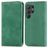 Mobigear Retro Slim Housse Samsung Galaxy S25 Ultra Etui Porte-Monnaie - Vert