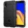 Mobigear Rugged Shield Coque Xiaomi Redmi 9A Coque arrière en TPU Souple Anti-Chocs - Noir