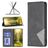 Mobigear Rhombus Slim Housse Realme C31 Etui - Noir
