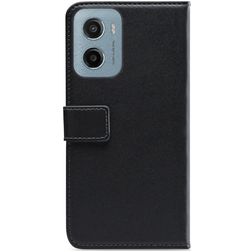 Mobilize Classic Gelly Housse Motorola Moto E15 Etui Porte-Monnaie - Noir