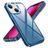 Mobigear Crystal iPhone 14 Plus Plastique rigide Coque arrière - Bleu