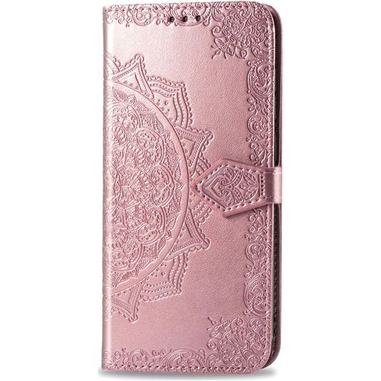 Mobigear Mandala Wallet Rose Gold Case Honor 9X Lite