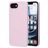 Mobiparts Slim Line Coque iPhone 16e MagSafe Coque arrière Rigide - Blush Pink