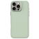 Decoded Stacks Coque iPhone 16 Pro Max MagSafe Coque arrière en Silicone - Mist Green