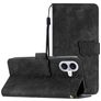 Mobigear Butterfly Housse iPhone 17 Etui Porte-Monnaie - Noir
