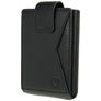 Valenta Card Case Pocket Premium - Porte Cartes en en Cuir véritable - 10 Cartes - Noir