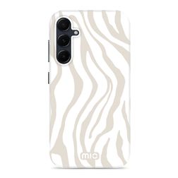 MIO Samsung Galaxy A35 MagSafe Plastique rigide Coque arrière - Sandy Zebra