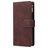 Mobigear Zipper Housse Samsung Galaxy A71 Etui Porte-Monnaie - Marron