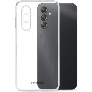 Mobilize Gelly Coque Transparente Samsung Galaxy A15 Coque arrière en TPU Souple - Transparent