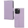 Mobilize Premium Gelly Wallet Housse iPhone 15 Pro Etui Porte-Monnaie - Violet