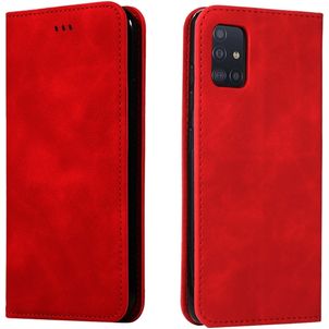 Mobigear Retro Slim Samsung Galaxy A51 Étui - Rouge