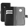 Mobiparts Classic Wallet Housse Motorola Moto G6 Etui Porte-Monnaie - Noir