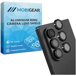 Mobigear Single Samsung Galaxy Z Fold 7 Verre trempé Protection Objectif Caméra - Compatible Coque - Noir