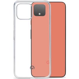 Mobilize Gelly Coque Transparente Google Pixel 4 XL Coque arrière en TPU Souple - Transparent