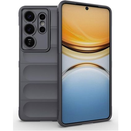 Mobigear Bumpy Coque Samsung Galaxy S26 Ultra Coque arrière en TPU Souple - Gris