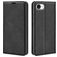 Mobigear Retro Slim Housse iPhone 17e Etui Porte-Monnaie - Noir