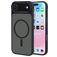Mobiparts Hardcover iPhone Air MagSafe Plastique rigide Coque arrière - Satin Black