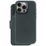 Decoded Detachable Wallet Housse iPhone 16 Pro Max MagSafe Etui avec Coque Détachable en Cuir Véritable Porte-Monnaie - Bleu Marin