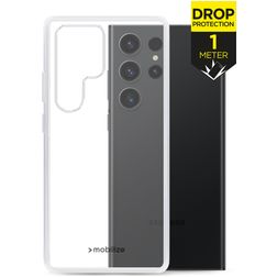Mobilize Naked Protection Coque Transparente Samsung Galaxy S23 Ultra Coque arrière Rigide Anti-Chocs - Transparent