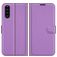 Mobigear Classic Housse Sony Xperia 10 III Etui Porte-Monnaie - Violet