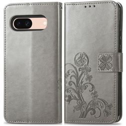 Mobigear Clover Housse Google Pixel 8a Etui Porte-Monnaie - Gris