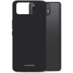 Mobilize Rubber Gelly Coque ASUS Zenfone 12 Ultra Coque arrière en TPU Souple - Noir