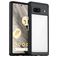 Mobigear Crystal Coque Google Pixel 7a Coque arrière Rigide - Transparent / Noir