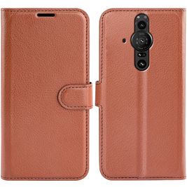 Mobigear Classic Housse Sony Xperia Pro-I Etui Porte-Monnaie - Marron