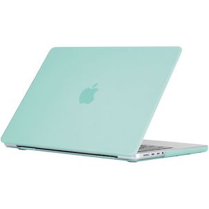 Mobigear Matte MacBook Pro 14 Pouces (2021-2026) Coque - Vert - Model A2442 / A2779 / A2918 / A2992 / A3401 / A3112 / A3434 / A3427 / A3426