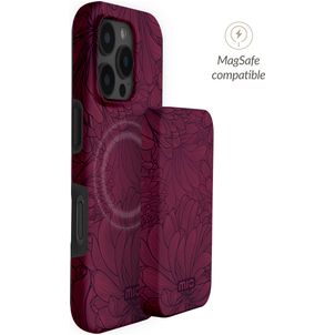 MIO - Batterie externe 5.000 mAh 15W - Compatible MagSafe - Berry Blooms