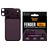PanzerGlass FENDER iPhone 18 Pro Aluminum Protection Caméra - Compatible Coque - Dark Cherry