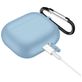 Mobigear Classic Coque Apple AirPods 3 Coque en Silicone Souple - Bleu