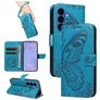 Mobigear Butterfly Housse Samsung Galaxy S26 Plus Etui Porte-Monnaie - Bleu
