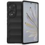 Mobigear Bumpy Coque HONOR 70 Coque arrière en TPU Souple - Noir