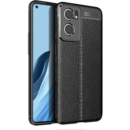 Mobigear Luxury Coque OnePlus Nord CE 2 Coque arrière en TPU Souple - Noir