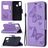 Mobigear Butterfly HONOR 9X Lite Étui Portefeuille - Violet