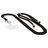 Mobiparts Phonecord - Cordon de téléphone universel ajustable - Noir