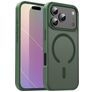 Mobigear Shockproof Coque iPhone 17 Pro MagSafe Coque arrière Rigide - Olive Green