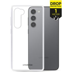 Mobilize Naked Protection Coque Transparente Samsung Galaxy S23 Plus Coque arrière Rigide Anti-Chocs - Transparent