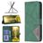 Mobigear Rhombus Google Pixel 7a Étui Portefeuille - Vert