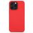 Mobigear Rubber Touch Coque iPhone 14 Pro Coque arrière en Silicone - Rouge