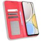 Mobigear Sensation Housse HONOR Magic 4 Lite Etui Porte-Monnaie - Rouge